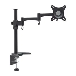Approx Soporte de Mesa para Monitor, Brazo con 2 Codos, Compatible con Monitores de 10" a 27"